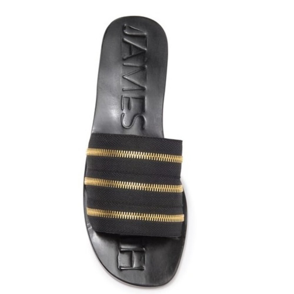 🎁 JAMES SMITH The Zip Slide Sandal